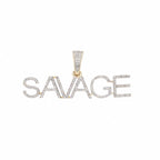 10ky Diamond Savage Pendant 0.31CTTW - Johnny Dang & Co