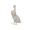 Diamond Owl Pendant - Johnny Dang & Co
