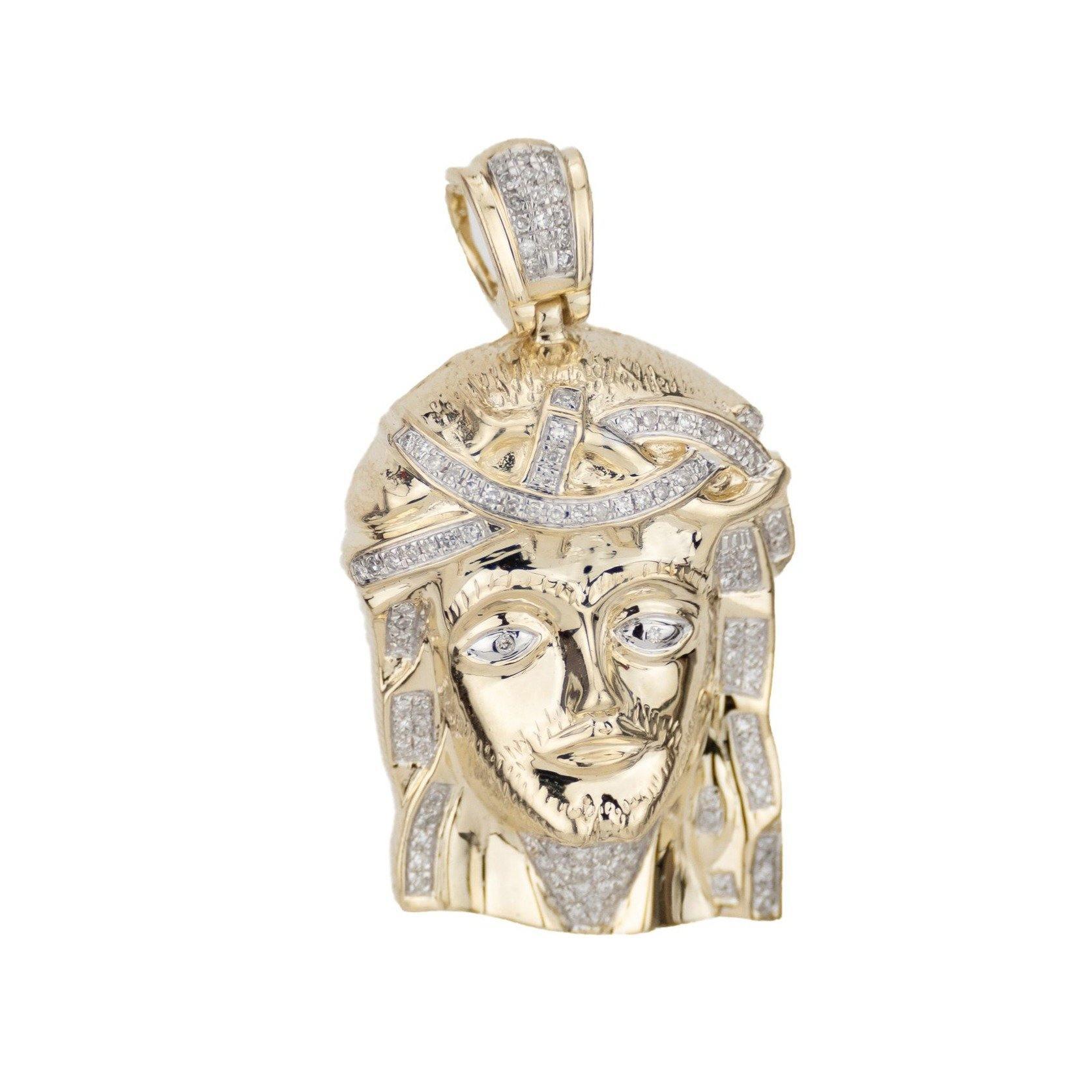 Diamond Jesus Pendant - Johnny Dang & Co