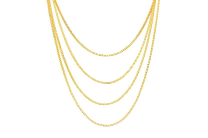 Hallow Franco Chain 2mm - Johnny Dang & Co