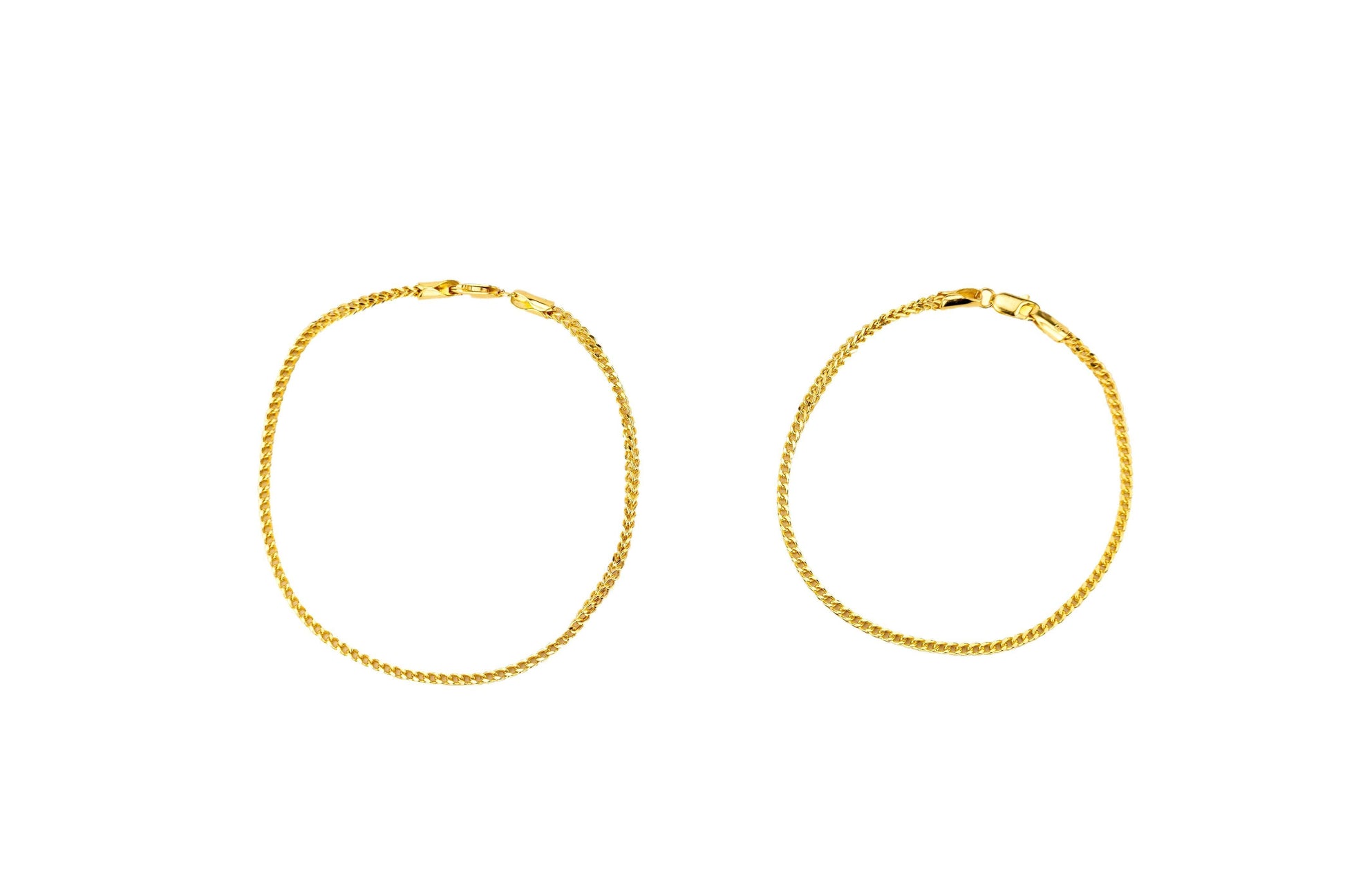 Hallow Franco Bracelet 2mm - Johnny Dang & Co