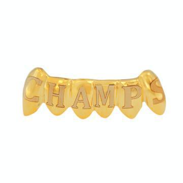 Gold 6 Top And 6 Bottom World Series Grill - Johnny Dang & Co