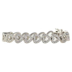 CZ HEART BRACELET - Johnny Dang & Co