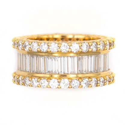 Gold Royal Baguette Ring - Johnny Dang & Co