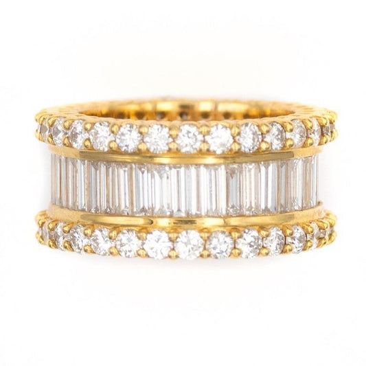 Gold Royal Baguette Ring - Johnny Dang & Co
