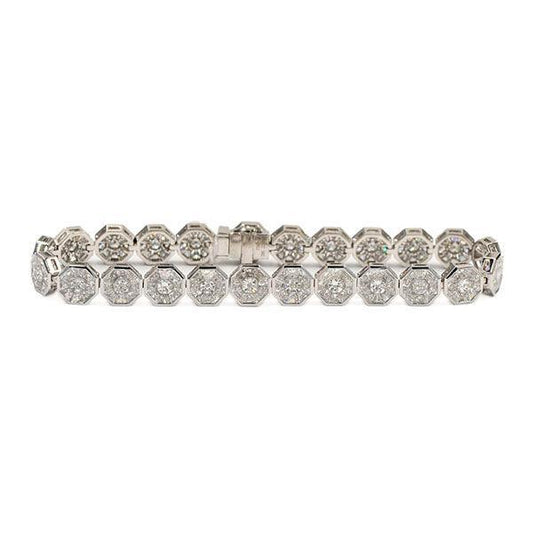 VDB25396 - 18K Diamond Bracelet - Johnny Dang & Co