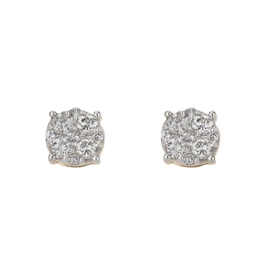 0.98CT Diamond Earrings - Johnny Dang & Co