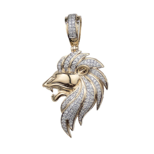 Lion Head Pendant - Johnny Dang & Co
