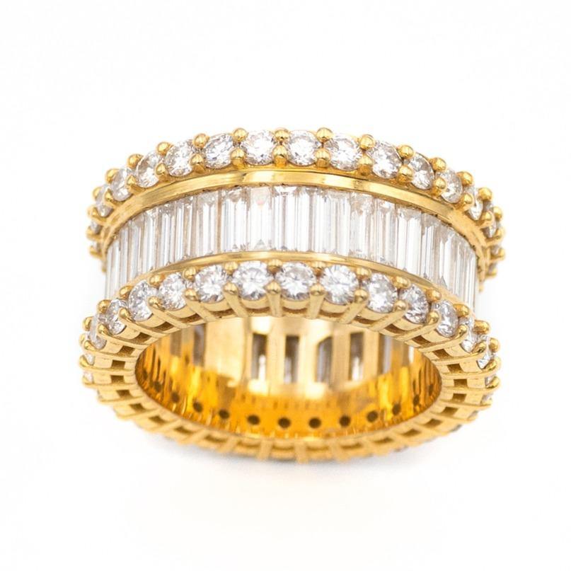 Gold Royal Baguette Ring - Johnny Dang & Co