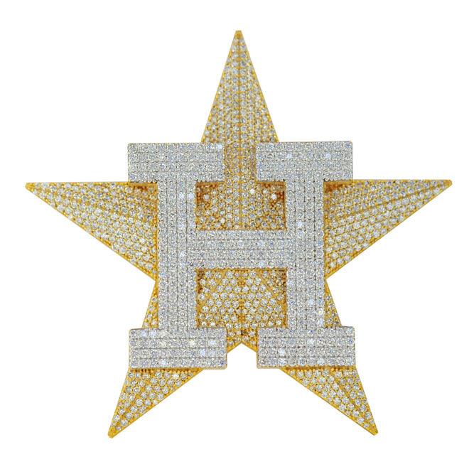 CUSTOM H STAR PENDANT - Johnny Dang & Co