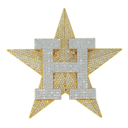 CUSTOM H STAR PENDANT - Johnny Dang & Co