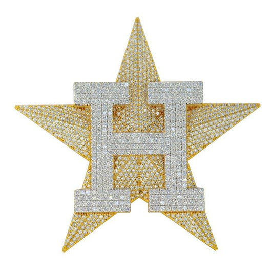 CUSTOM H STAR PENDANT - Johnny Dang & Co
