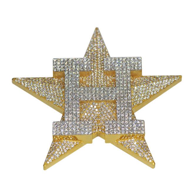 CUSTOM H STAR PENDANT - Johnny Dang & Co