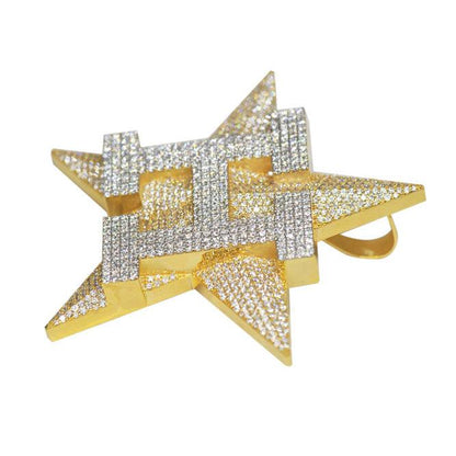 CUSTOM H STAR PENDANT - Johnny Dang & Co