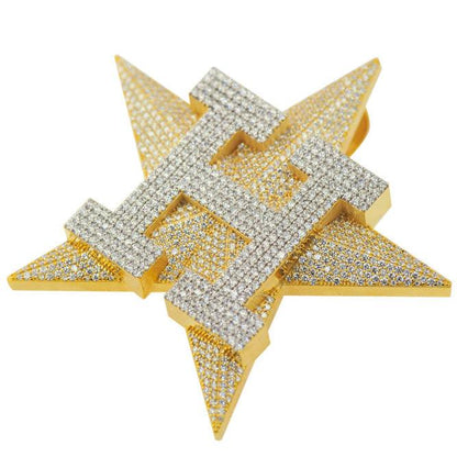 CUSTOM H STAR PENDANT - Johnny Dang & Co