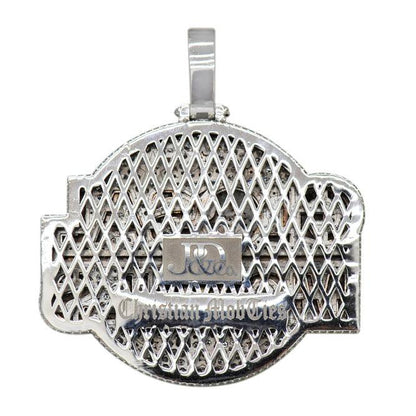 CUSTOM DIAMOND GLOBAL MOGULS PENDANT - Johnny Dang & Co