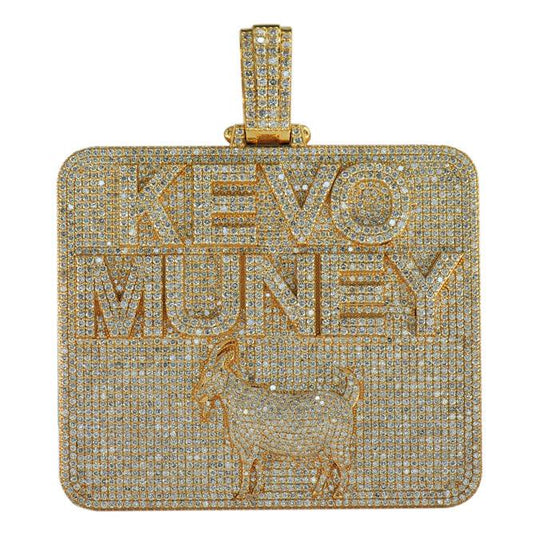 CUSTOM DIAMOND KEVO MUNEY PENDANT - Johnny Dang & Co