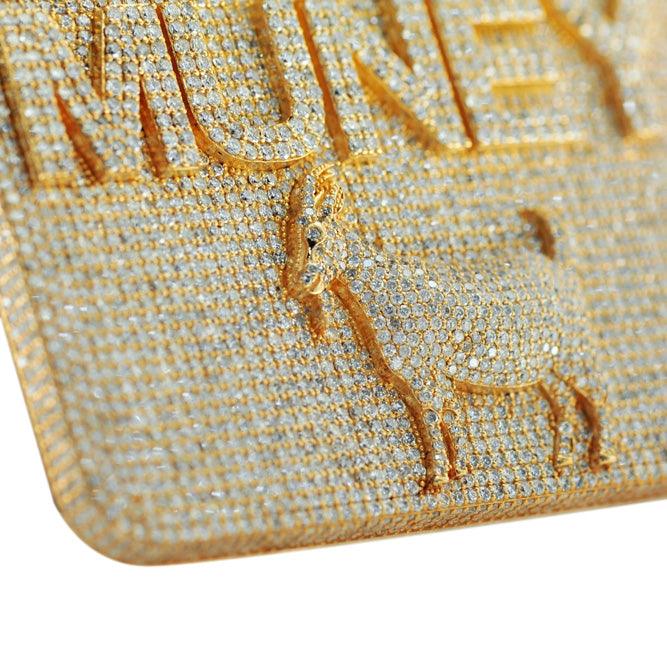 CUSTOM DIAMOND KEVO MUNEY PENDANT - Johnny Dang & Co