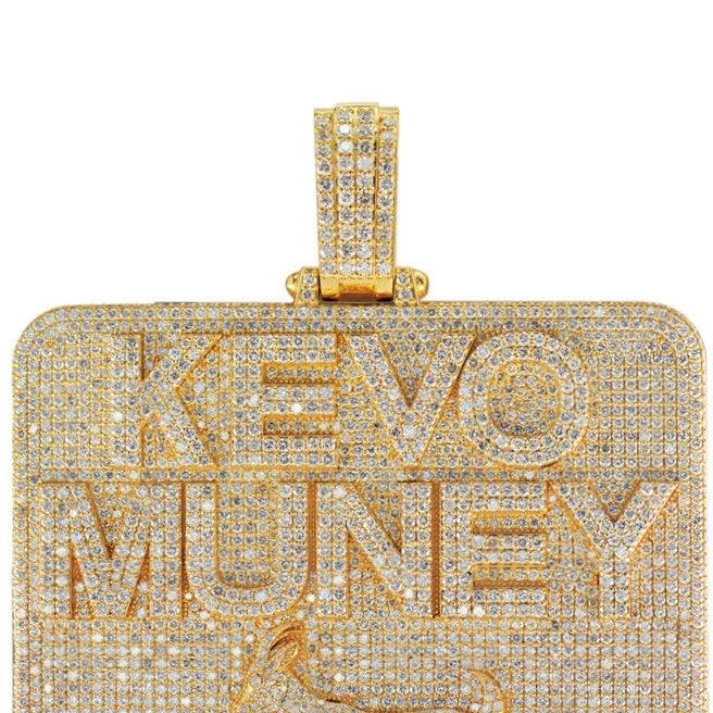 CUSTOM DIAMOND KEVO MUNEY PENDANT - Johnny Dang & Co