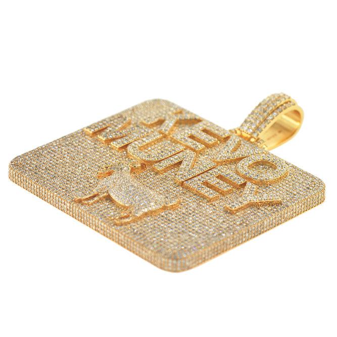 CUSTOM DIAMOND KEVO MUNEY PENDANT - Johnny Dang & Co