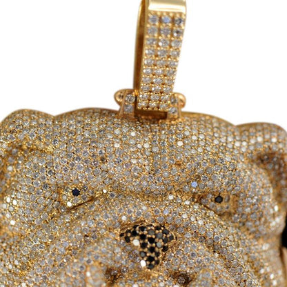 CUSTOM DIAMOND BULLDOG PENDANT - Johnny Dang & Co