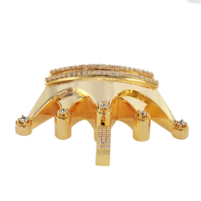 CUSTOM DIAMOND CROWN PENDANT - Johnny Dang & Co