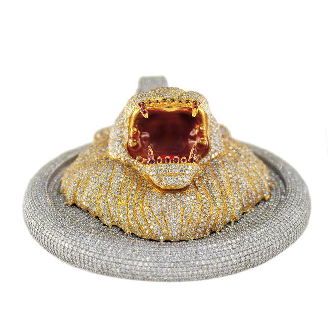 DIAMOND CUSTOM LION HEAD PENDANT - Johnny Dang & Co