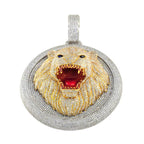 DIAMOND CUSTOM LION HEAD PENDANT - Johnny Dang & Co