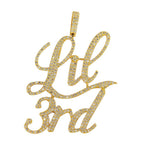 CUSTOM DIAMOND LIL 3RD PENDANT [CJ0125] - Johnny Dang & Co