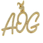 CUSTOM DIAMOND AOG PENDANT - Johnny Dang & Co