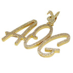 CUSTOM DIAMOND AOG PENDANT - Johnny Dang & Co