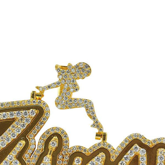 CJ3673 - Custom Diamond Pendant - Johnny Dang & Co