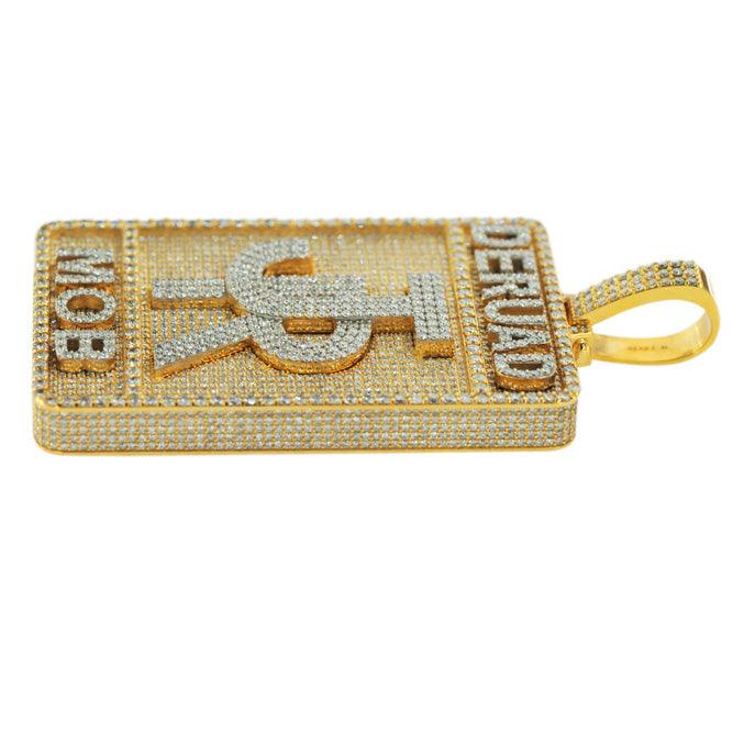 CJ5194 - DIAMOND CUSTOM JR PENDANT - Johnny Dang & Co