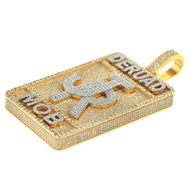 CJ5194 - DIAMOND CUSTOM JR PENDANT - Johnny Dang & Co