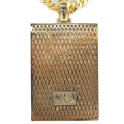 CJ5203 - CUSTOM DIAMOND KING CARD PENDANT - Johnny Dang & Co