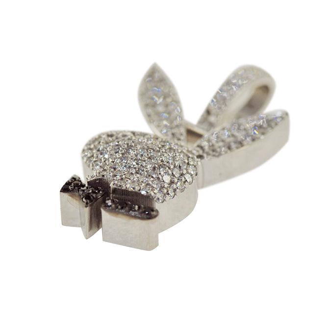 CJ5207 - CUSTOM DIAMOND PLAYBOY PENDANT - Johnny Dang & Co