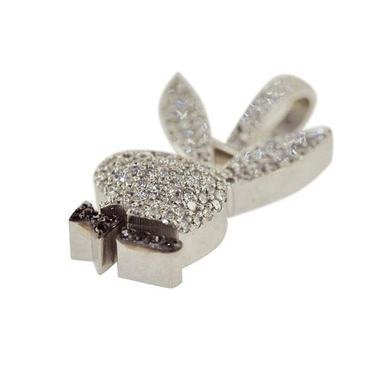 CJ5207 - CUSTOM DIAMOND PLAYBOY PENDANT - Johnny Dang & Co