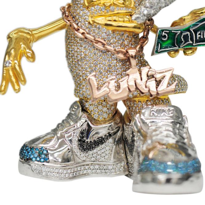 CJOO35 - CUSTOM DIAMOND BOY PENDANT - Johnny Dang & Co