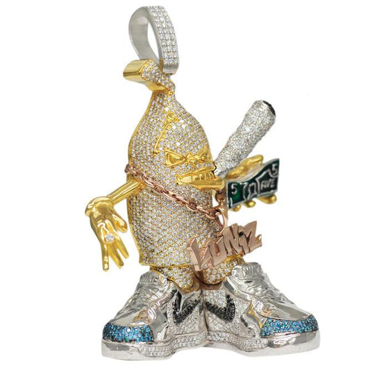 CJOO35 - CUSTOM DIAMOND BOY PENDANT - Johnny Dang & Co