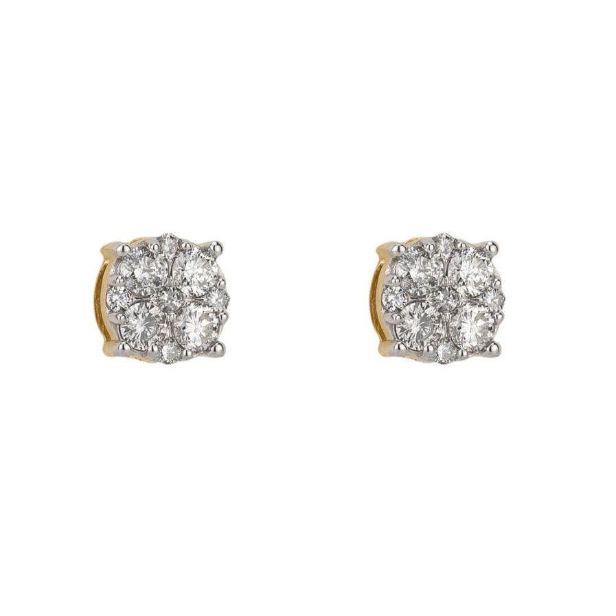 0.98CT Diamond Earrings - Johnny Dang & Co