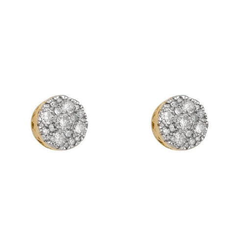 1.04CT Diamond Earrings - Johnny Dang & Co