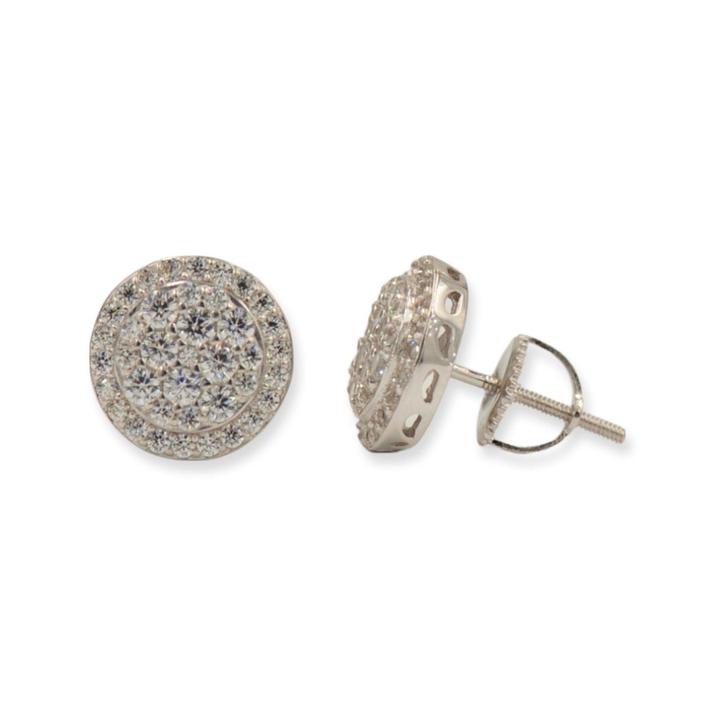 CZ SILVER EARRINGS - Johnny Dang & Co