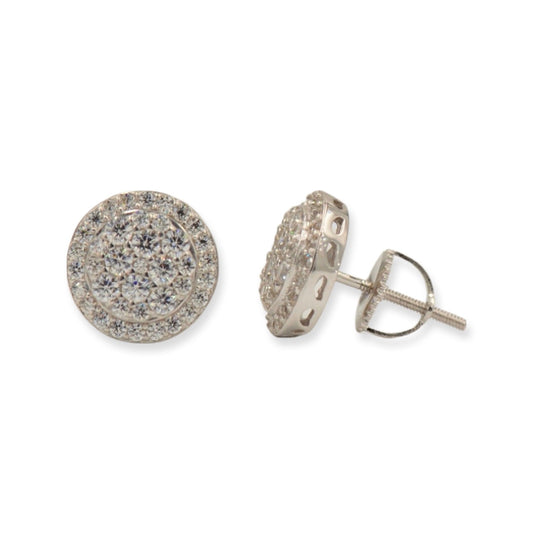 CZ SILVER EARRINGS - Johnny Dang & Co