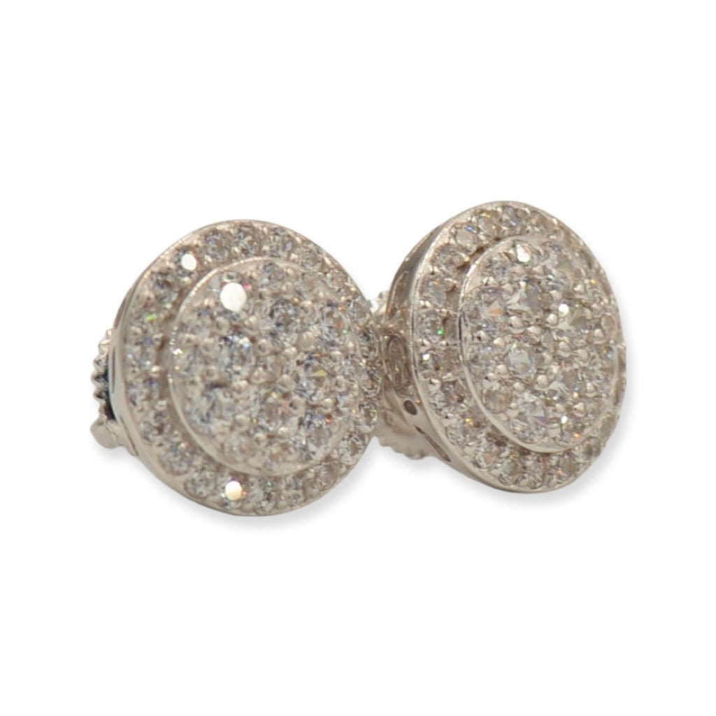 CZ SILVER EARRINGS - Johnny Dang & Co