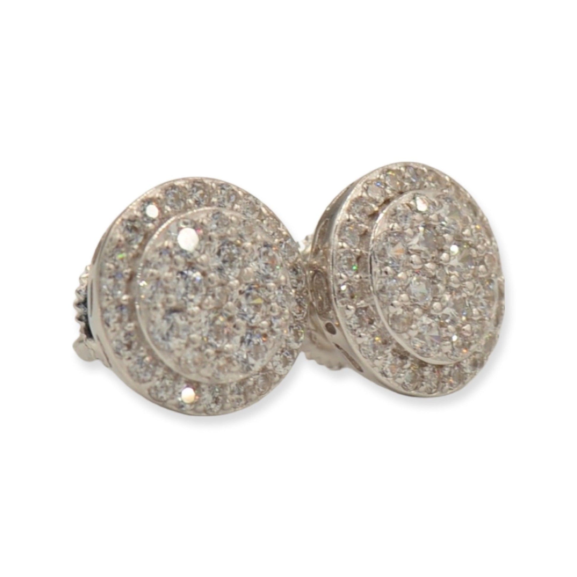 CZ SILVER EARRINGS - Johnny Dang & Co