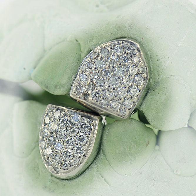 JDTK-C-109 HAND PRONG SET DIAMOND CANINE TEETH - Johnny Dang & Co