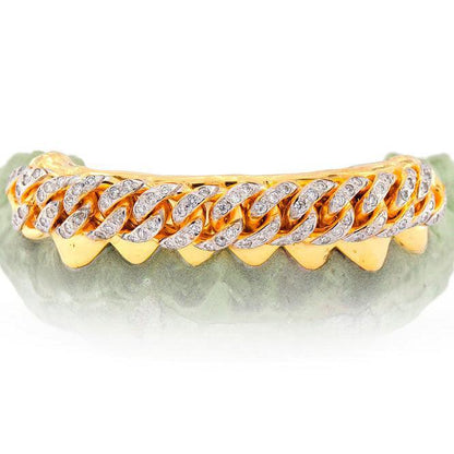 TVJ160302-1 CUSTOM CUBAN LINK DIAMOND GRILL - Johnny Dang & Co