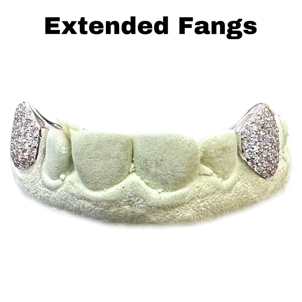 JDTK-C-109 HAND PRONG SET DIAMOND CANINE TEETH - Johnny Dang & Co