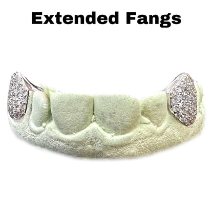 JDTK-C-109 HAND PRONG SET DIAMOND CANINE TEETH - Johnny Dang & Co