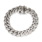 14MM CZ CUBAN LINK BRACELET 7.5 INCHES - Johnny Dang & Co